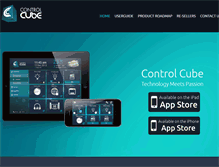Tablet Screenshot of control-cube.com